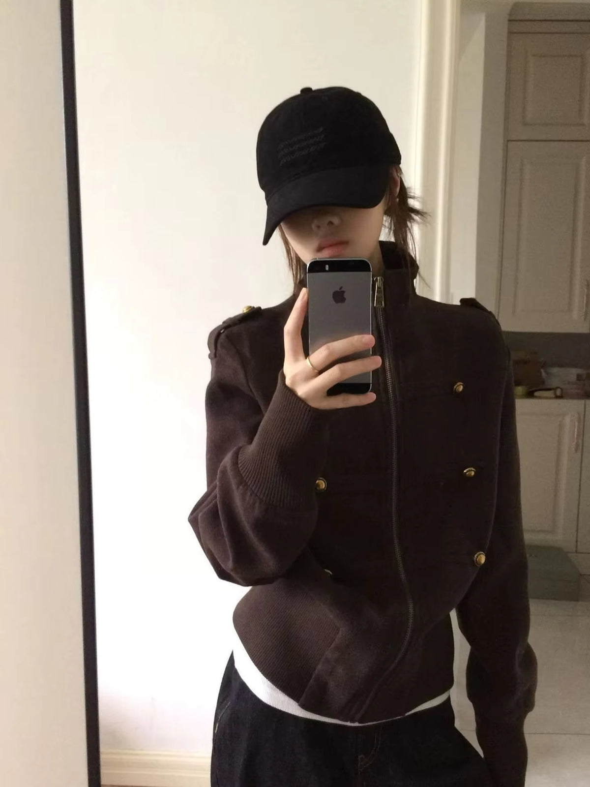 Bomber Jacket For Women | Sequin Embroidered Zip Front