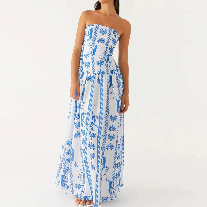 Blue Floral / L